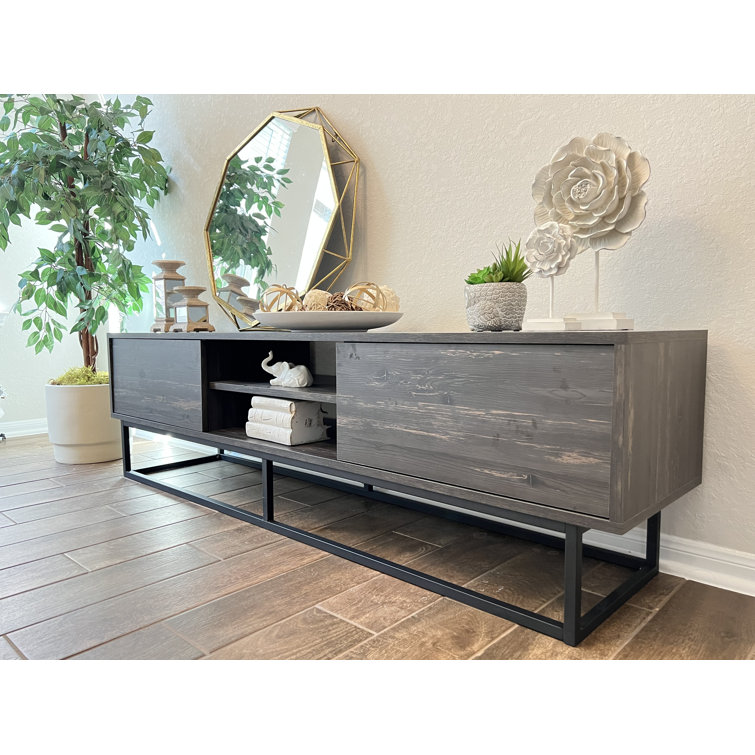 Union Rustic Fitzgibbon TV Stand for TVs up to 85" & Reviews Wayfair